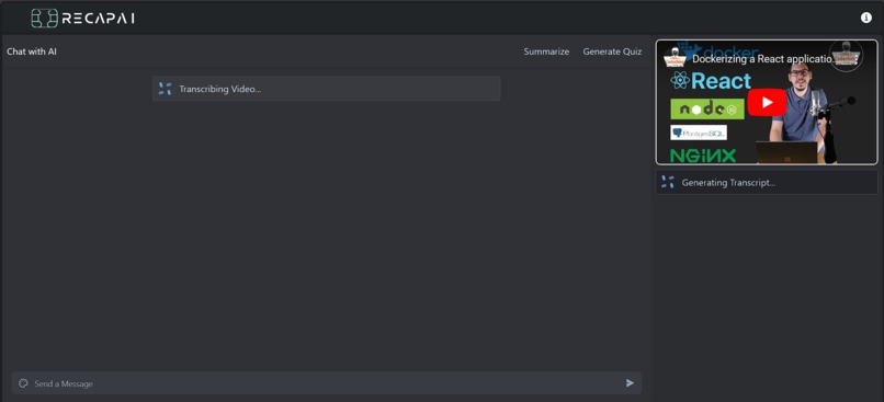 RecapAI – screenshot 2