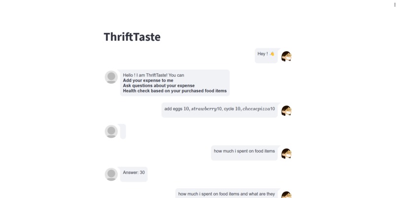 Thrift Taste – screenshot 1