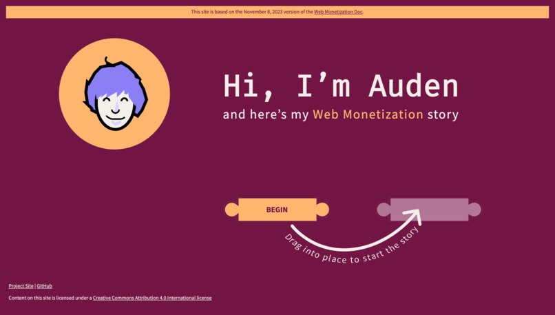 A Web Monetization Story — Updated! – screenshot 2