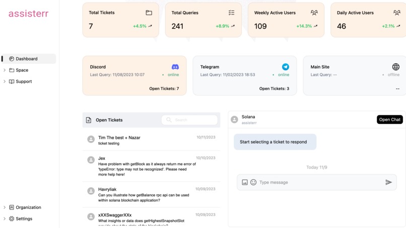Assisterr - DevRel powered by AI – screenshot 2