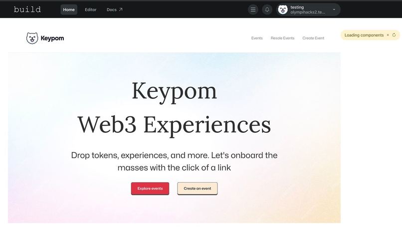 Keypom Marketplace – screenshot 1