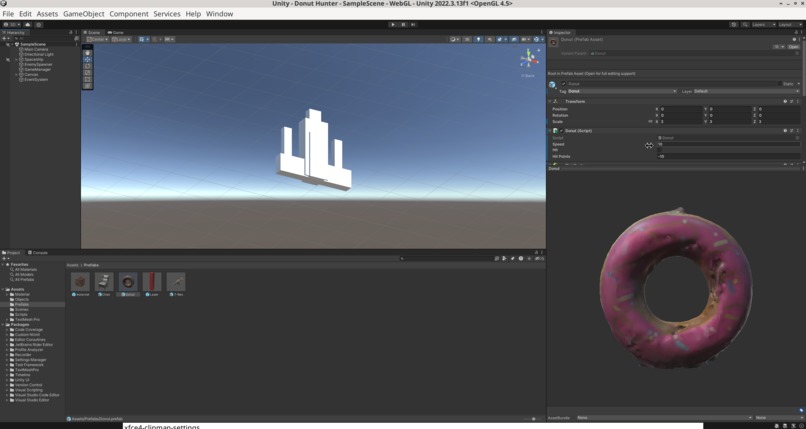 DonutHunt in makerSPACE – screenshot 2