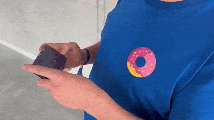 DonutHunt in makerSPACE – screenshot 1