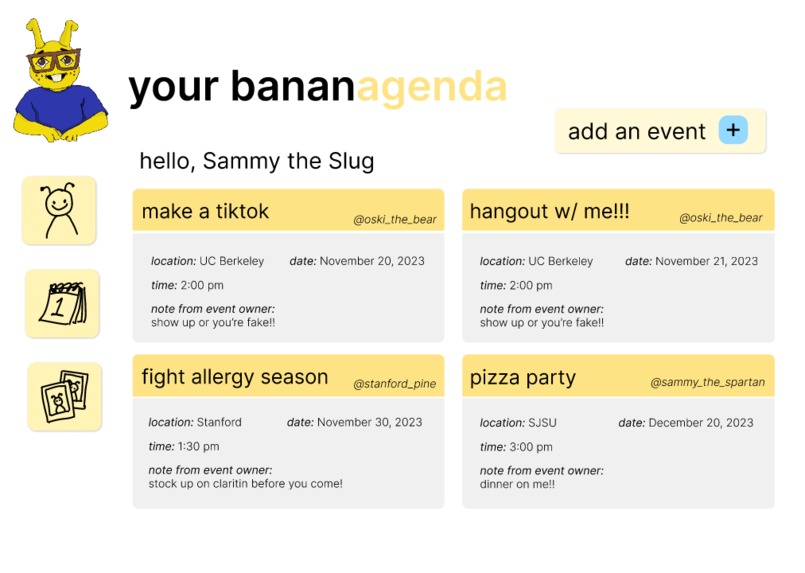 Bananagenda – screenshot 1