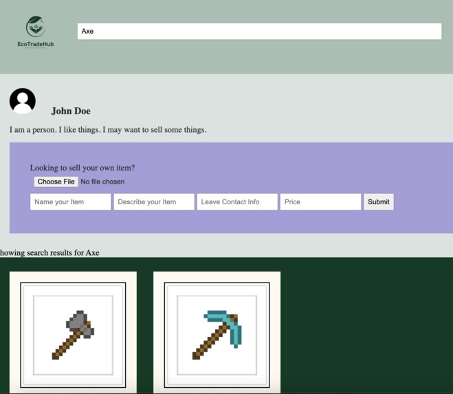 EcoTradeHub – screenshot 5