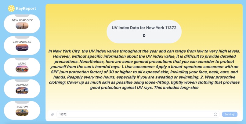 RayReport – screenshot 2