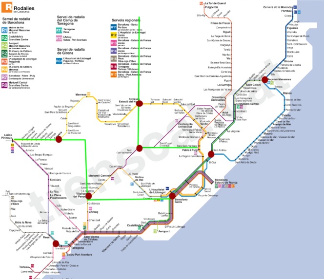 Optimització de rodalies – screenshot 2