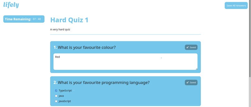 Lifely Online Exams – screenshot 5