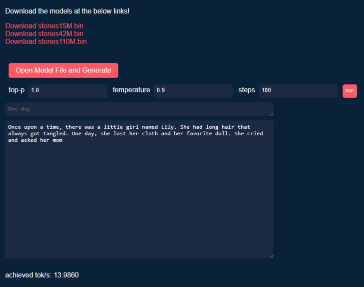 webGPT – screenshot 1