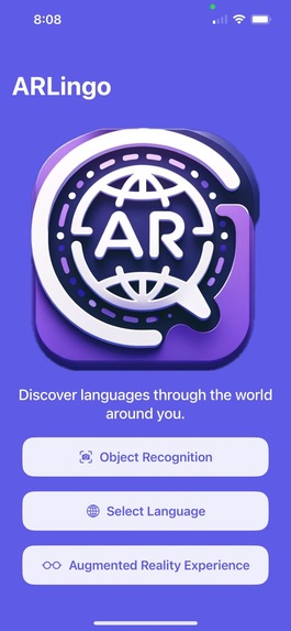 ARLingo – screenshot 1