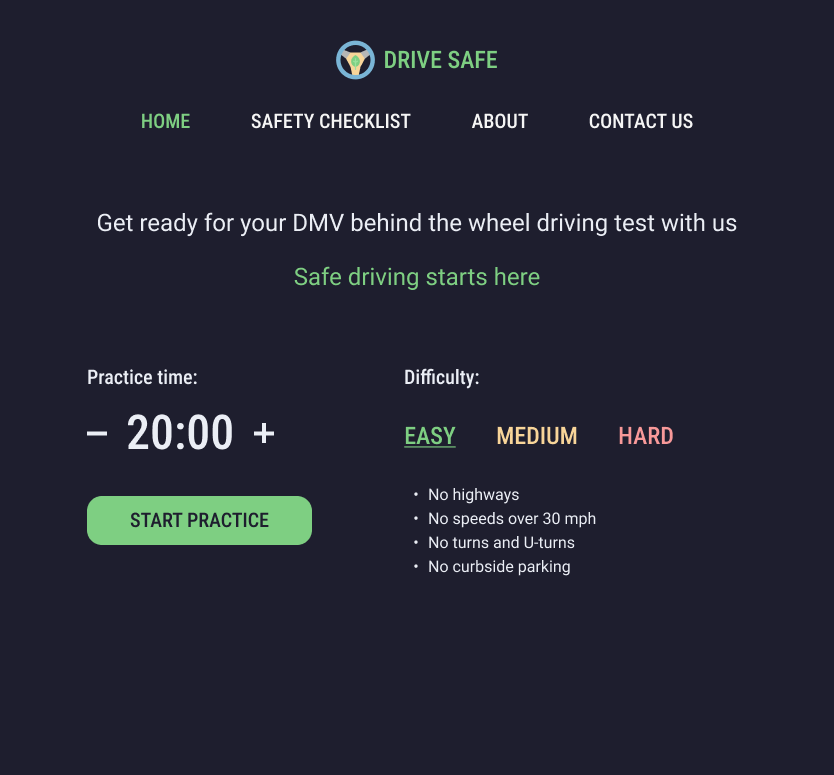 Drive Safe Devpost
