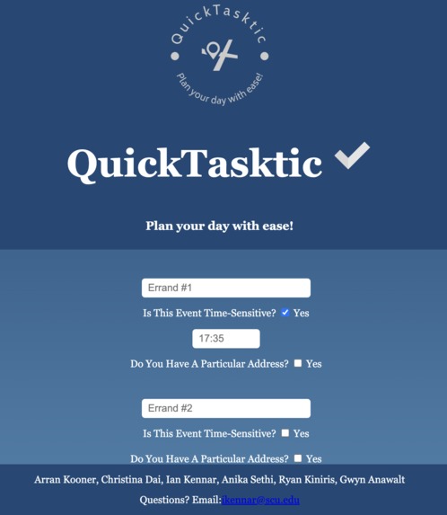 QuickTasktic – screenshot 1