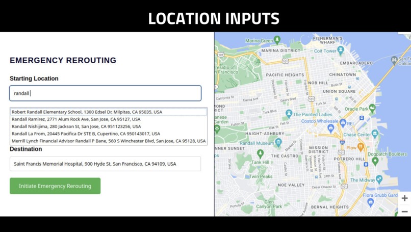 Intelligent Emergency Rerouting – screenshot 1