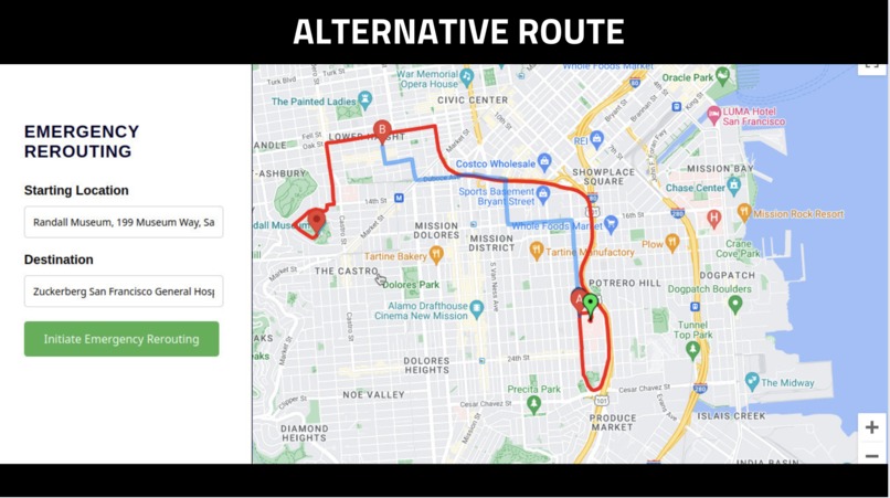 Intelligent Emergency Rerouting – screenshot 3