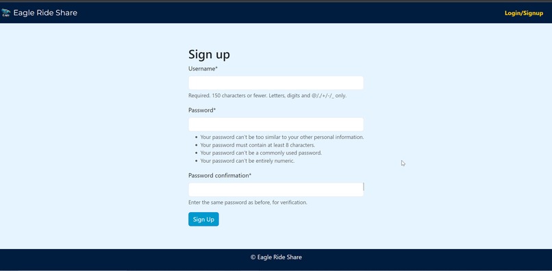 Eagle Ride Sharing – screenshot 2