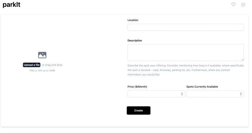 parkIt – screenshot 2
