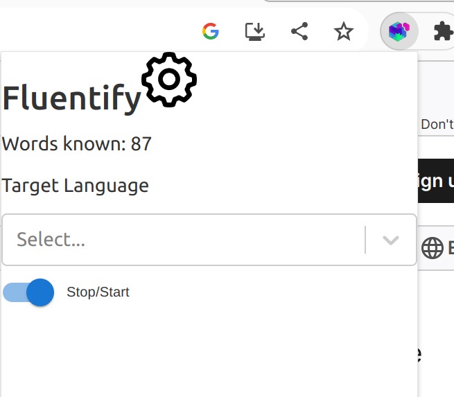Fluentify – screenshot 2