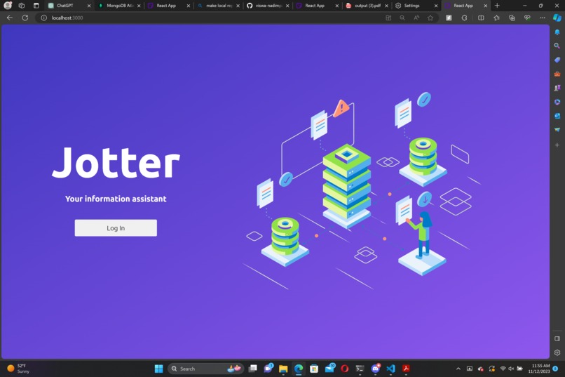 Jotter – screenshot 1