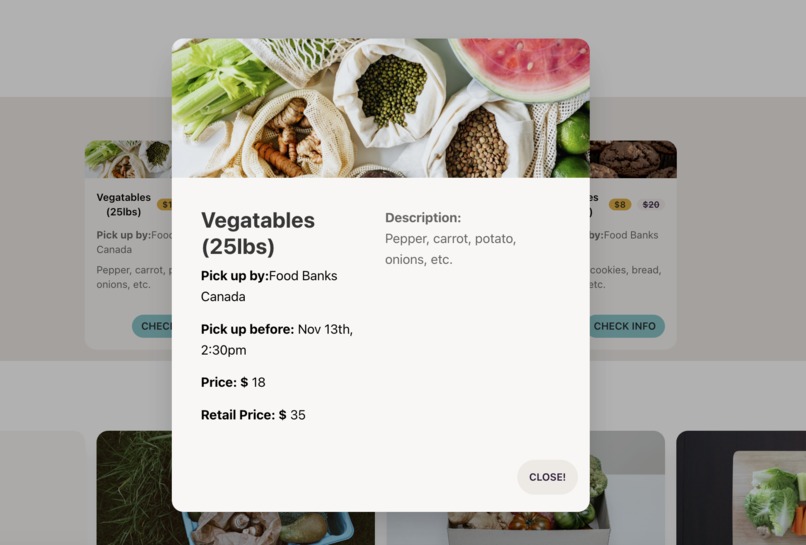 SustainaBite – screenshot 3