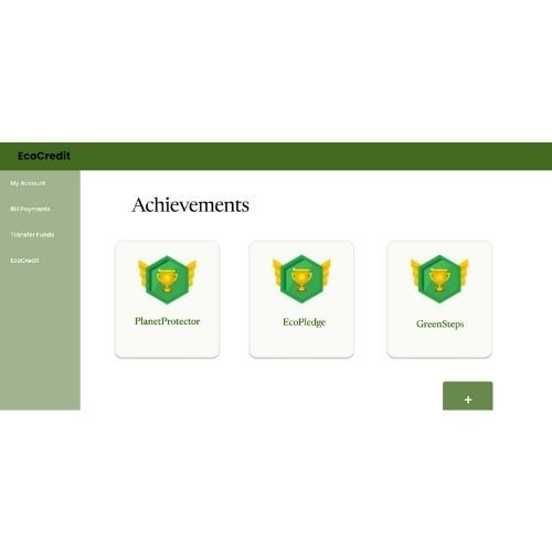 ecocredit: green points system – screenshot 3