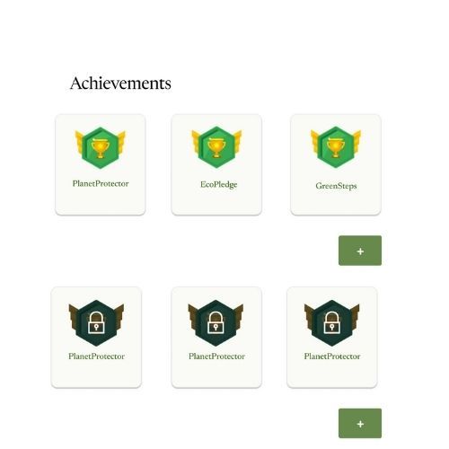 ecocredit: green points system – screenshot 4