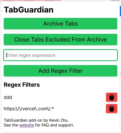 TabGuardian – screenshot 1