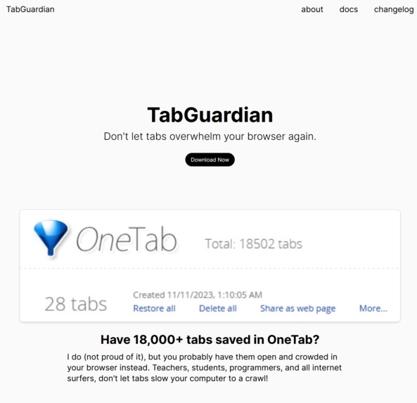 TabGuardian – screenshot 2