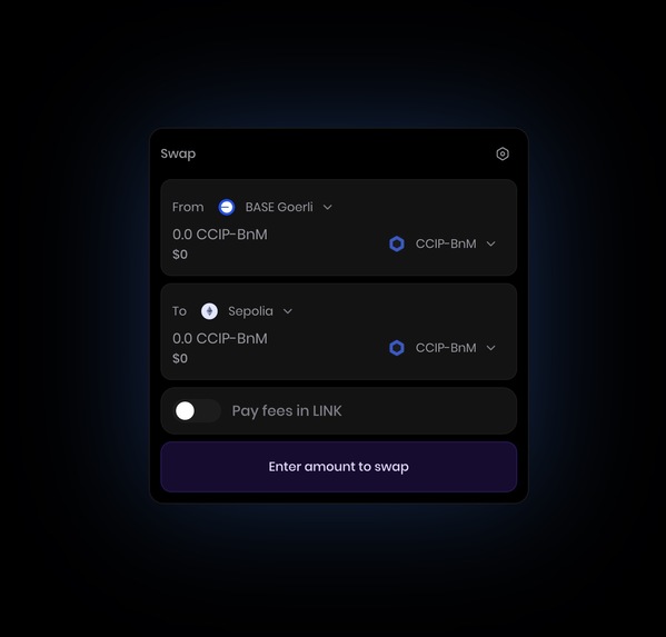 Concero CCIP bridge – screenshot 1