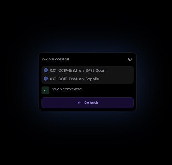 Concero CCIP bridge – screenshot 5