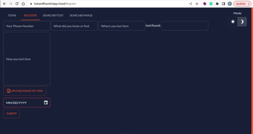 TMG Lostandfound – screenshot 1