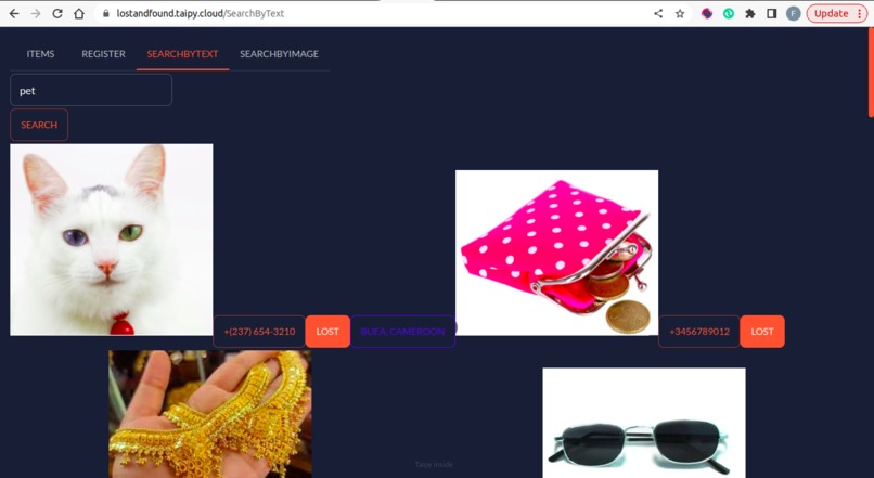 TMG Lostandfound – screenshot 4