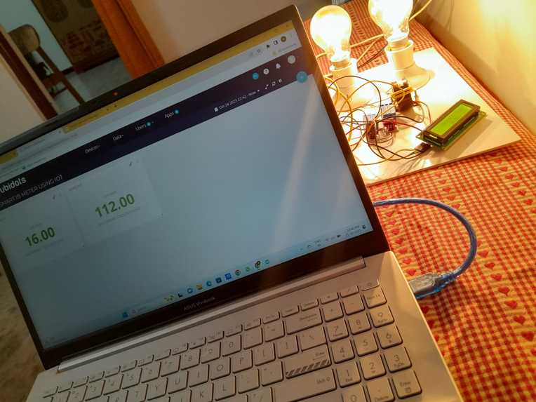 Smart EB meters using IOT – screenshot 1