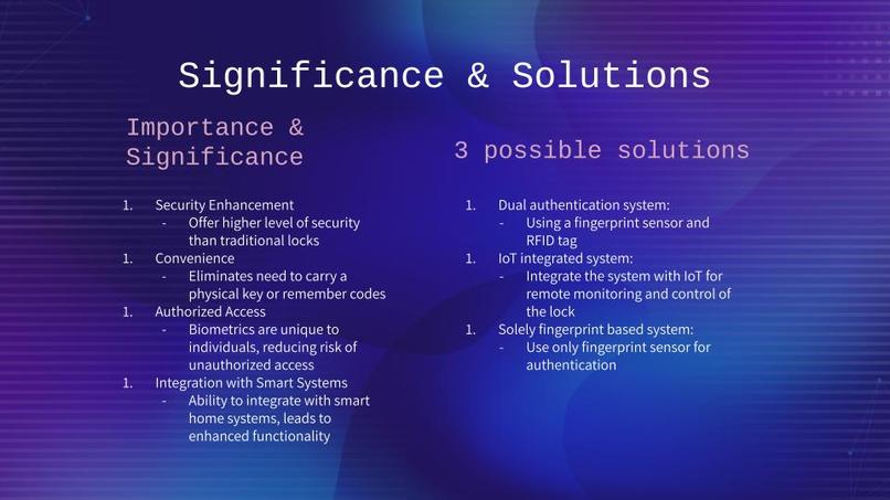 ESE 1110 Team 12: Biometric Door Lock – screenshot 3