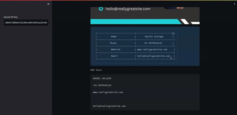 Business Card OCR – screenshot 3