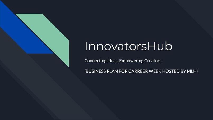 InnovatorsHub – screenshot 1