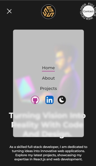 Portfolio Website – screenshot 2