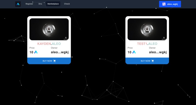 Aleo DNS – screenshot 3