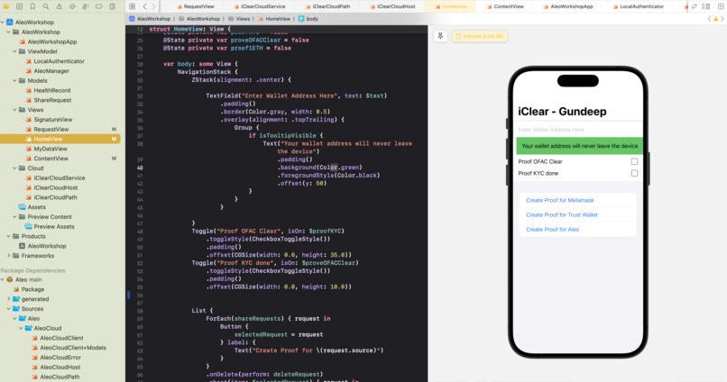 iClear – screenshot 1