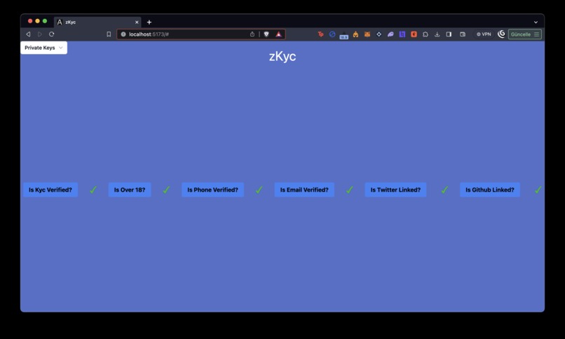zKyc – screenshot 1