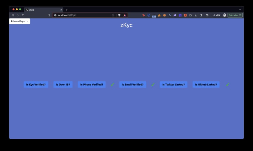 zKyc – screenshot 2