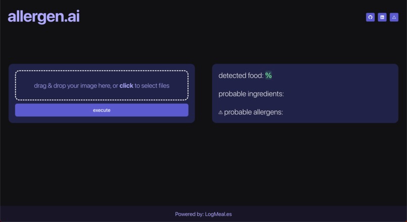 allergen-ai – screenshot 1