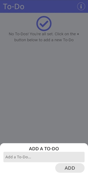 To-Do website – screenshot 3