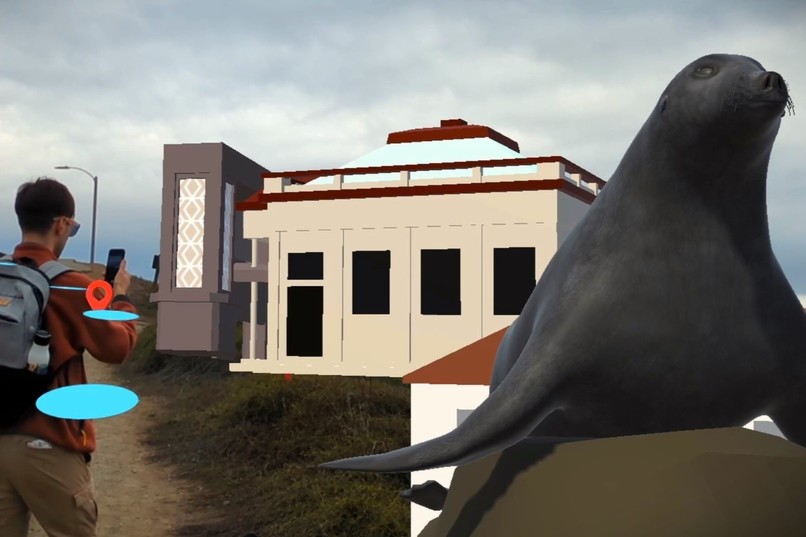 Sutro Baths AR Tour – screenshot 4