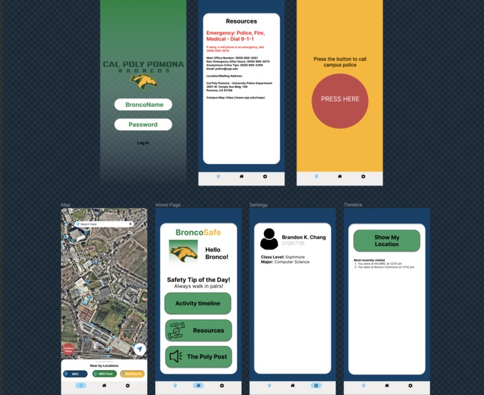 BroncoSafe – screenshot 2