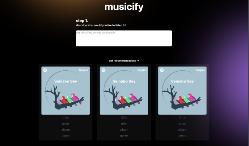 Musicify – screenshot 1