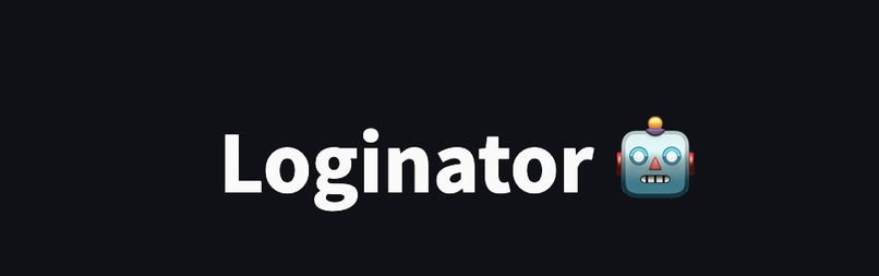 Loginator – screenshot 1