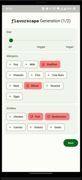 flavorscape – screenshot 1