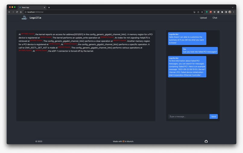 Logzilla – screenshot 3