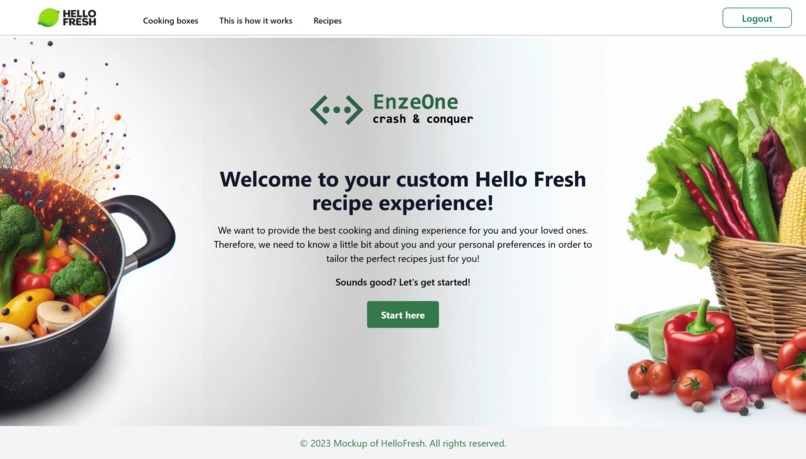 EnzeOne - Reducing food waste through customer-centricity – screenshot 2
