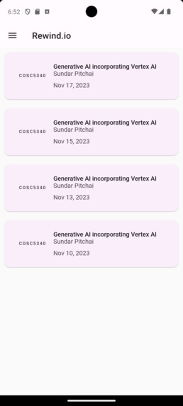 Rewind.io – screenshot 2